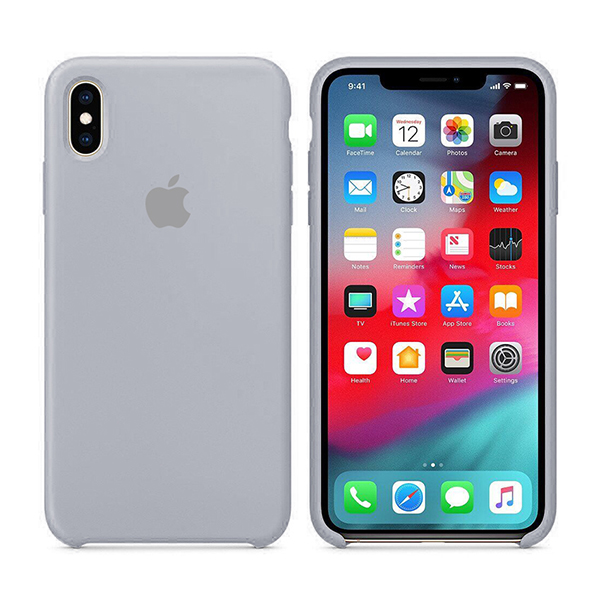 Чехол Soft Touch для Apple iPhone XS Gray Blue