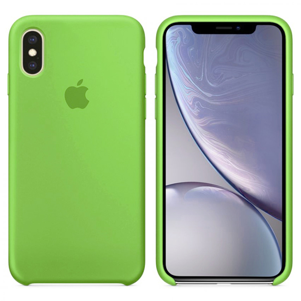 Чехол Soft Touch для Apple iPhone XS  Max Green