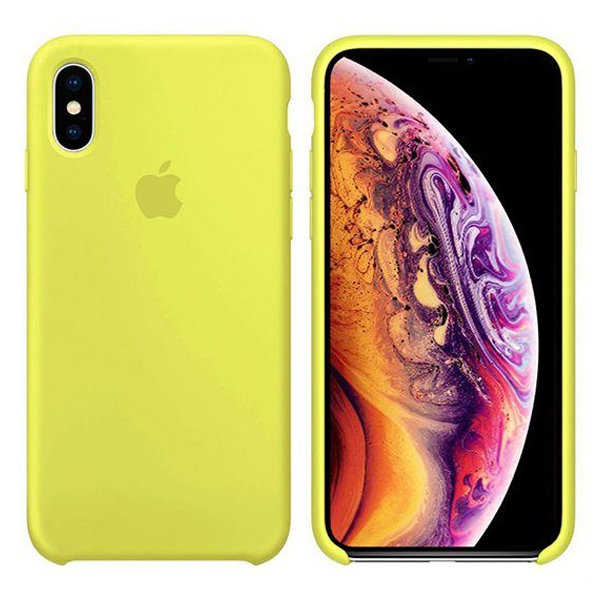 Чехол Soft Touch для Apple iPhone XS  Max Lemonade