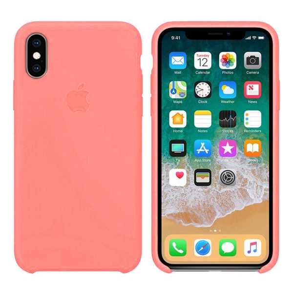 Чехол Soft Touch для Apple iPhone X/XS Light Pink