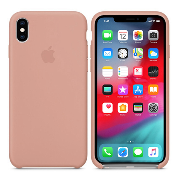 Чехол Soft Touch для Apple iPhone XS  Max Pink Sand (Original)