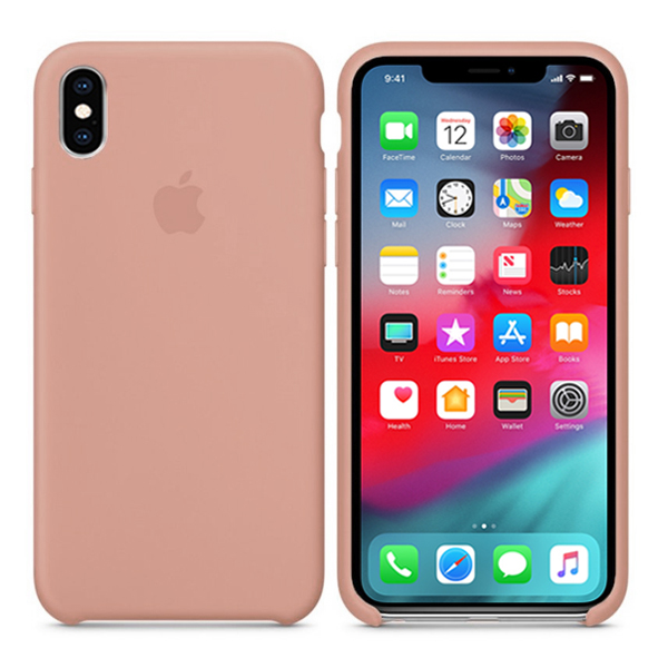 Чехол Soft Touch для Apple iPhone X/XS Pink Sand