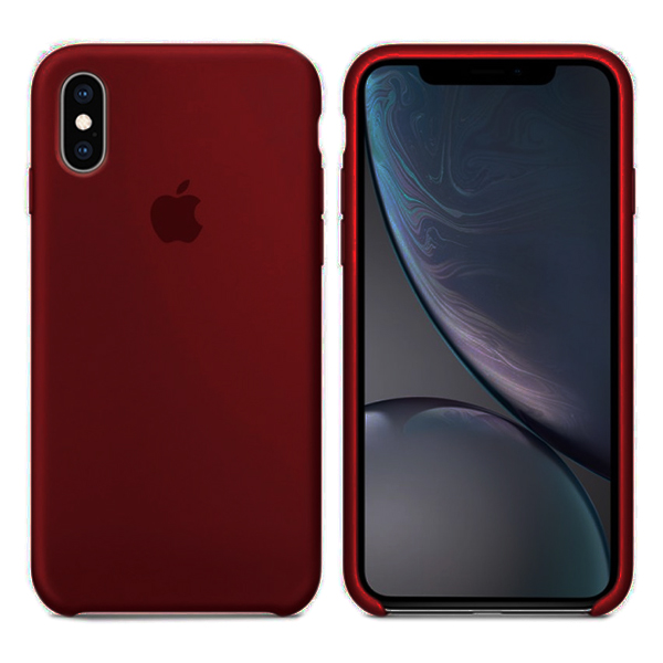 Чехол Soft Touch для Apple iPhone XS  Max Rose Red