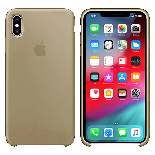 Чехол Soft Touch для Apple iPhone XS  Max Stone (Original)