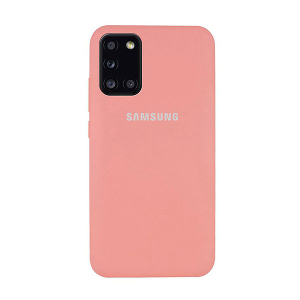 Чехол Original Soft Touch Case for Samsung A31-2020/A315 Pink