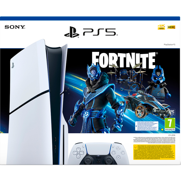 Стационарная игровая приставка Sony PlayStation 5 Slim 1TB (CFI-2016) Fortnite Cobalt Star