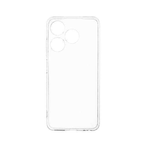 Чохол Original Silicon Case Tecno Spark 10 4G Clear with Camera Lens