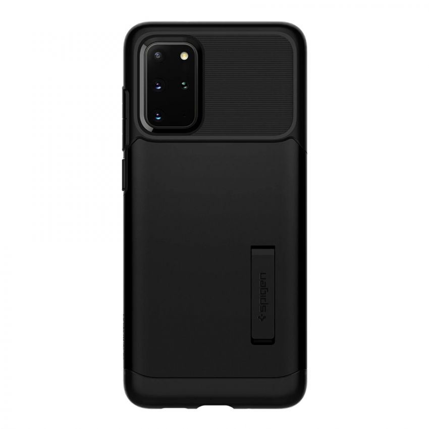 Чехол Spigen Samsung G985 Galaxy S20+ Slim Armor Black (ACS00647)
