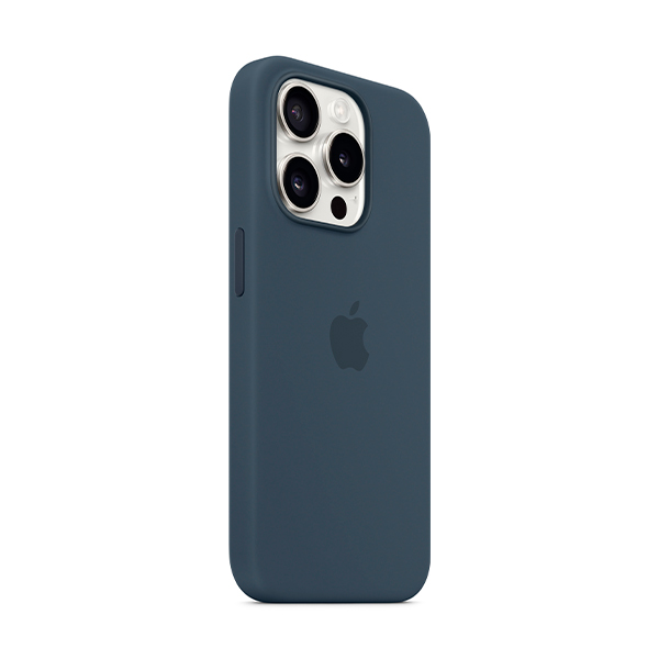 Чохол Apple iPhone 15 Pro Silicone Case with MagSafe Storm Blue (MT1D3)