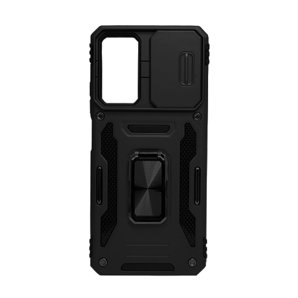 Чохол Armor Camshield Case для Xiaomi Redmi Note11 Pro with Ring Black