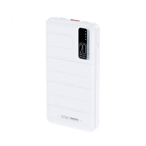 Зовнішній акумулятор Remax Noah Series 20W+22.5W PD+QC Fast Charging Power Bank 20000mAh White (RPP-316)