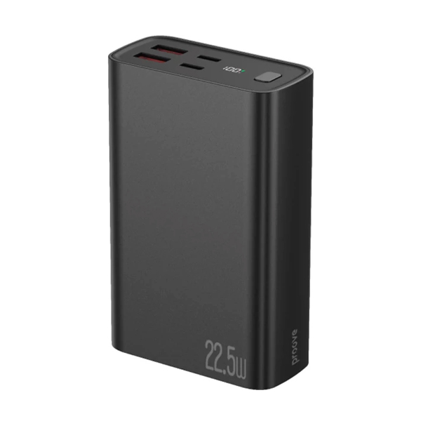 Зовнішній акумулятор Proove Hyper Flux Plus 20000mAh 22.5W Black