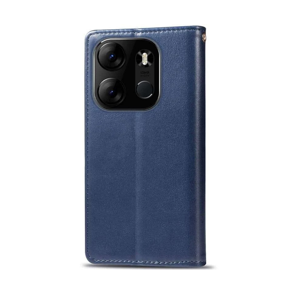 Чехол книжка Kira Slim Shell для Tecno Spark Go 2023 Dark Blue Getman