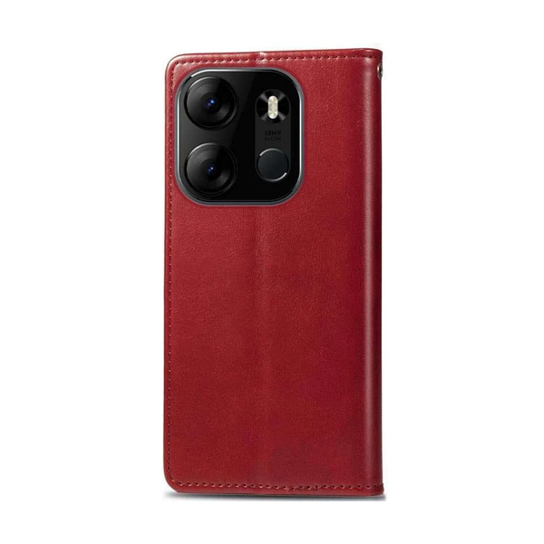 Чехол книжка Kira Slim Shell для Tecno Spark Go 2023 Red Getman