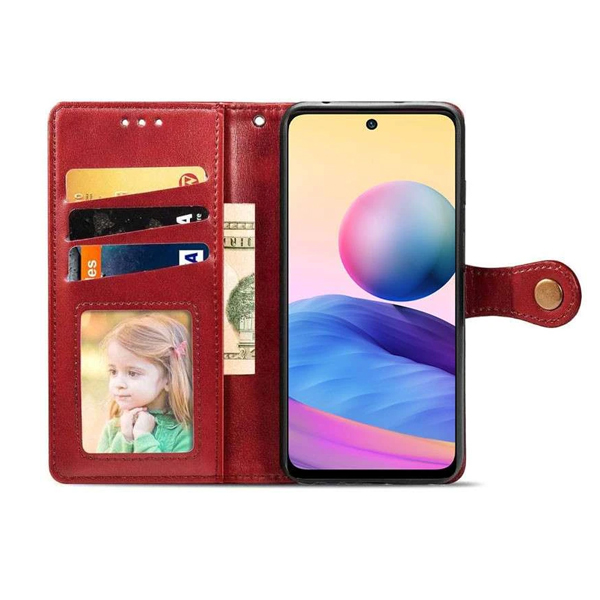 Чехол книжка Kira Slim Shell для Tecno Spark Go 2023 Red Getman