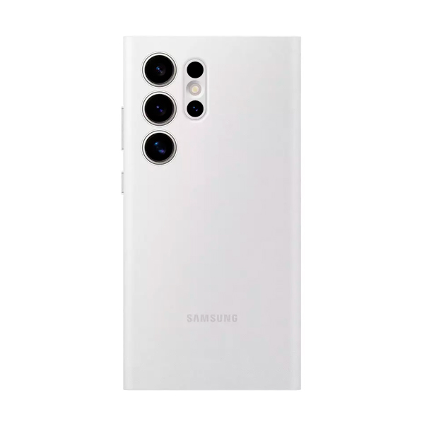 Чохол для Samsung Galaxy S24 Ultra Smart View Wallet Case White (EF-ZS928CWEGWW)