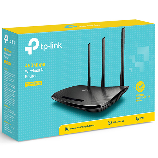 TP-LINK TL-WR940N 300Mbps Wireless N Router (3-Antenna)