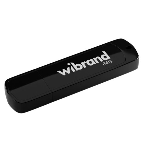 Флешка Wibrand 64GB Grizzly USB 2.0 Black (WI2.0/CR64P3B)