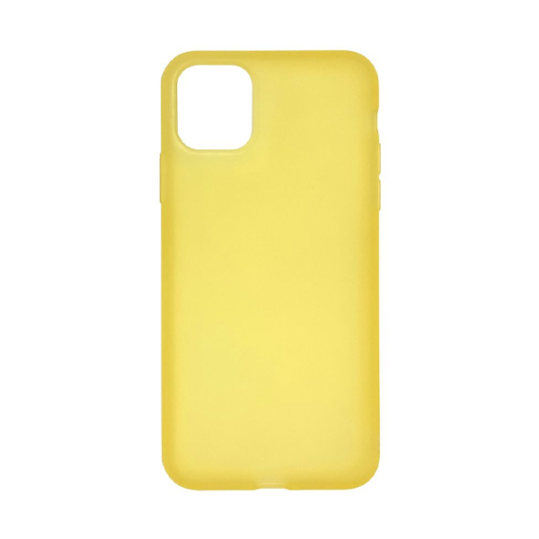 Чехол TPU Latex Case для iPhone 11   Pro Max Yellow