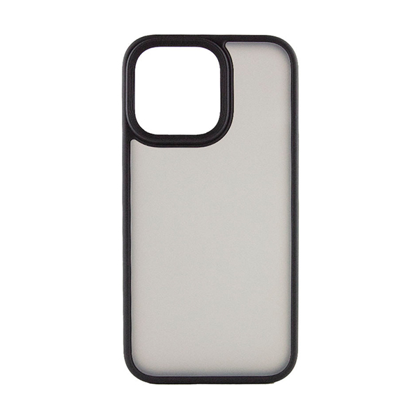 Чехол накладка Mate Plus Metal Buttons Case для iPhone 12 Pro Max Black