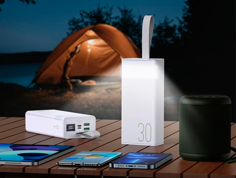 Внешний аккумулятор Remax Chinen Series 20W+22.5W Fast Charging RPP-320 30000mAh White