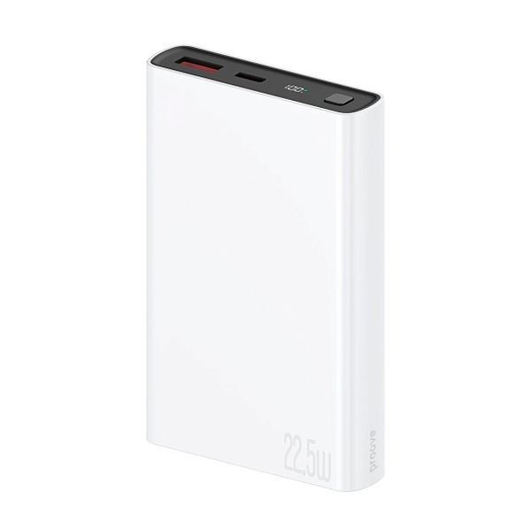 Внешний аккумулятор Proove Hyper Flux Plus 10000mAh 22.5W White (PBF122120002)