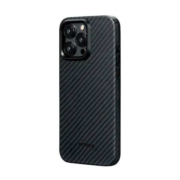 Чохол Pitaka iPhone 15 Pro Max Case with MagSafe Black/Grey (KI1501PMP)