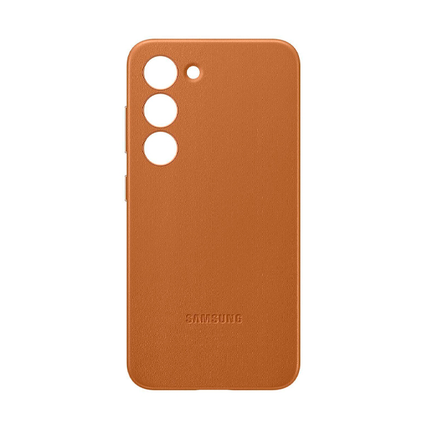 Чохол Samsung S911 Galaxy S23 Leather Case Camel (EF-VS911LAEGRU)