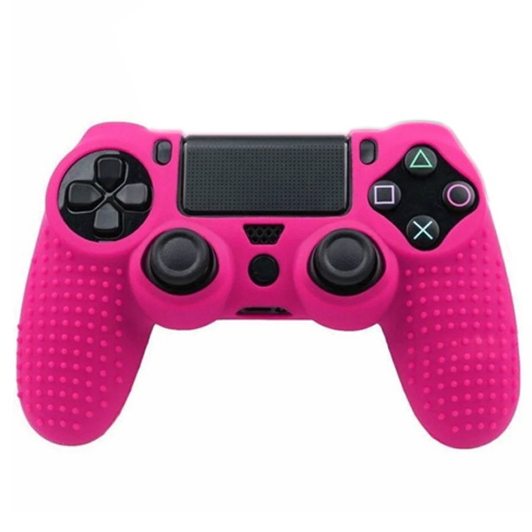 Силіконовий чохол для джойстика Sony PlayStation PS4 Type 5 Pink тех.пак