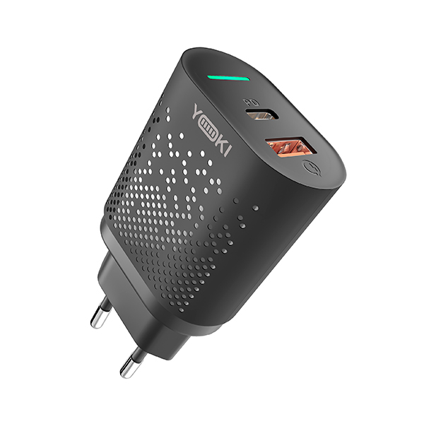 МЗП Yoki Led Series YK-20PD+QC 20W Black
