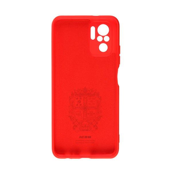 Чохол Original Soft Touch Case for Xiaomi Poco M5S Red with Camera Lens