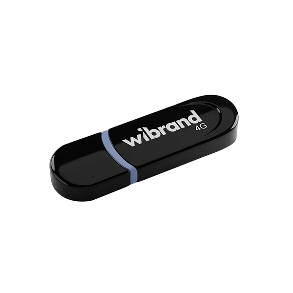 Флешка Wibrand 4GB Panther USB 2.0 Black (WI2.0/PA4P2B)