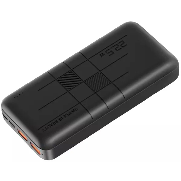 Внешний аккумулятор XO PR189 PD20W+QC22.5W 30000mAh Black