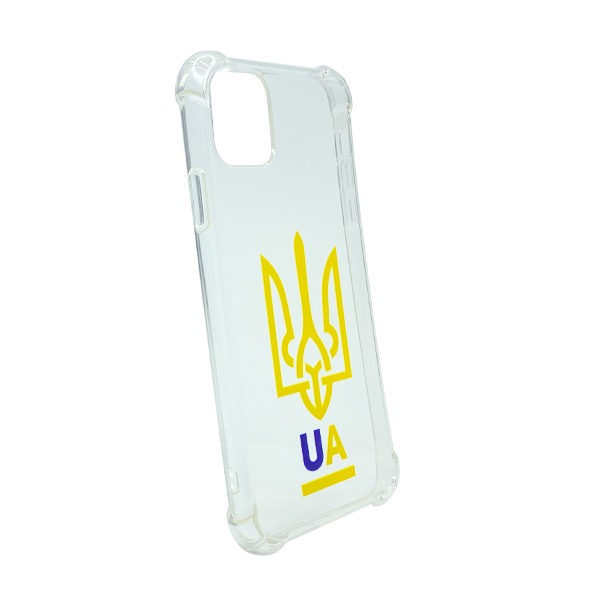 Чохол Wave We are Ukraine Case iPhone 11 Clear U&A