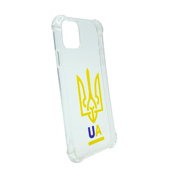 Чохол Wave We are Ukraine Case iPhone 11 Pro Max Clear U&A