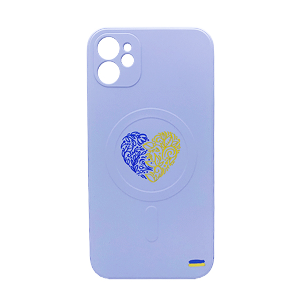 Чохол Wave Ukraine Edition Case для Apple iPhone 11 with MagSafe Ukraine Heart