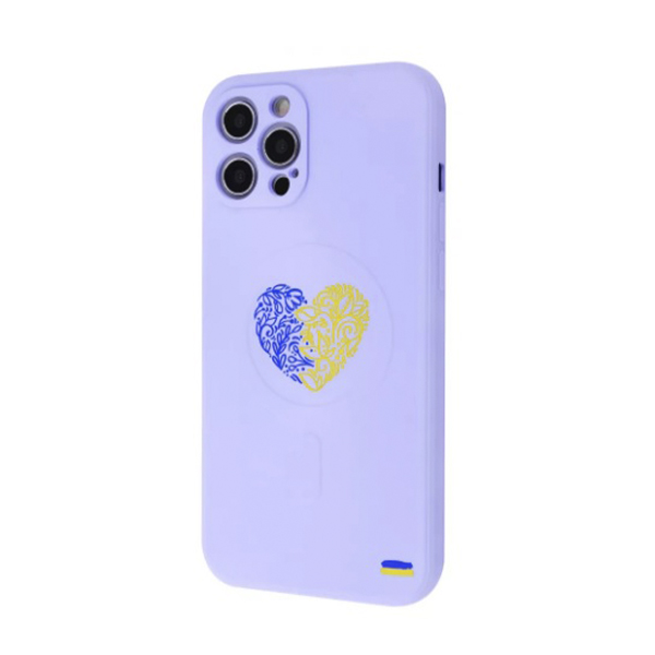 Чехол Wave Ukraine Edition Case для Apple iPhone 13 Pro Max with MagSafe Ukraine Heart