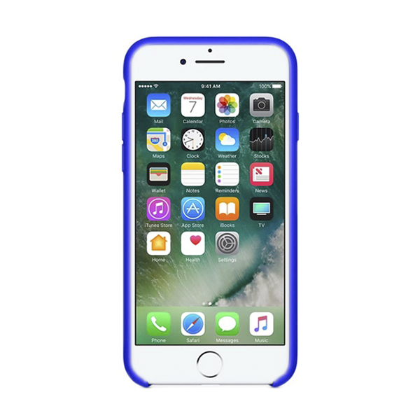 Чехол Soft Touch для Apple iPhone 8/SE 2020 Ultra Blue