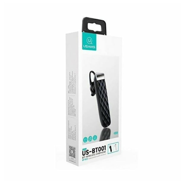 Bluetooth-гарнитура USAMS-BT BT1 Black (BHUBT101)