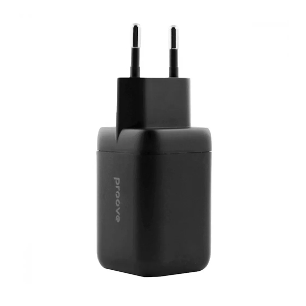 МЗП Proove Silicone Power 40W (Type-C + Type-C) Black