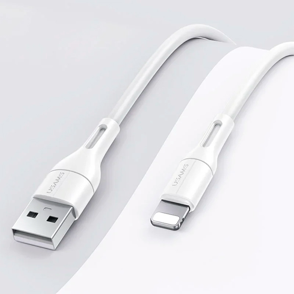 Кабель Usams US-SJ500 U68 Lightning 1m White (SJ500USB02)