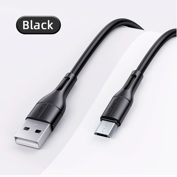 Кабель Usams US-SJ502 U68 Micro USB 1m Black (SJ502USB01)