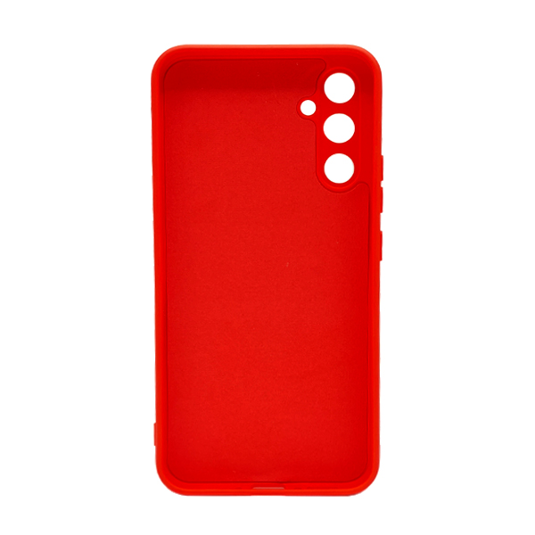 Чехол Original Soft Touch Case for Samsung A24-A245 Red with Camera Lens