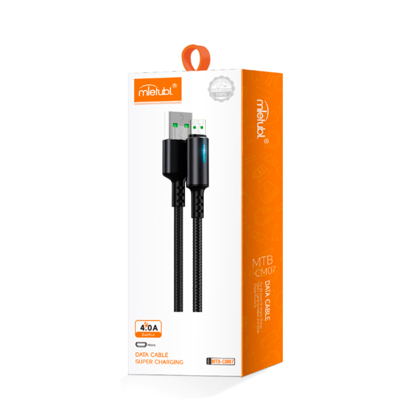 Кабель MIetubl MTB-CM07 Micro USB 1m 4A Black