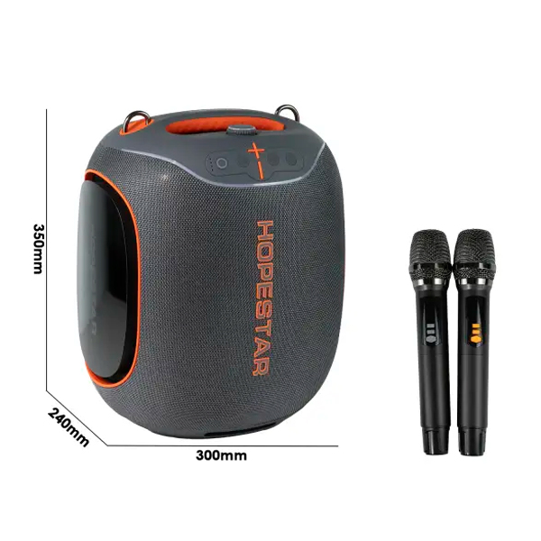 Портативная Bluetooth колонка Hopestar Party Box 600 Gray