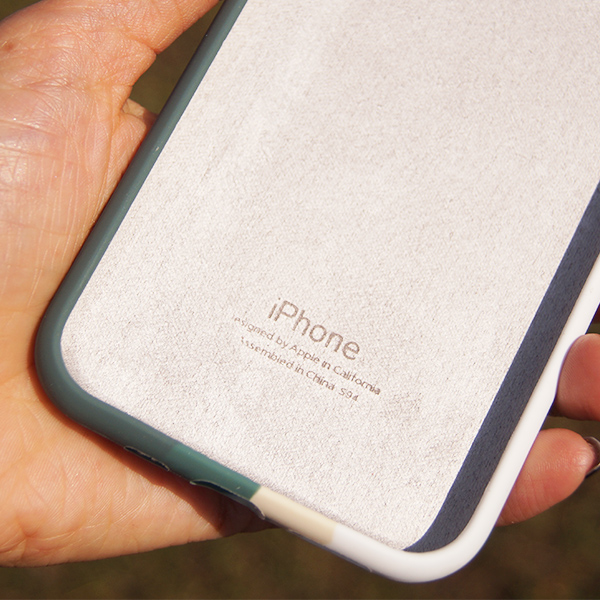 Чохол Silicone Cover Full Rainbow для iPhone 11 Pro White/Green