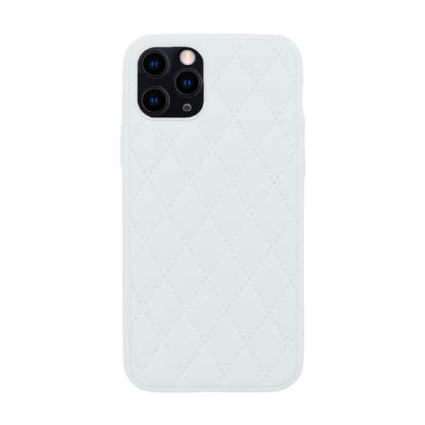Чехол Leather Lux для iPhone 11 Pro White