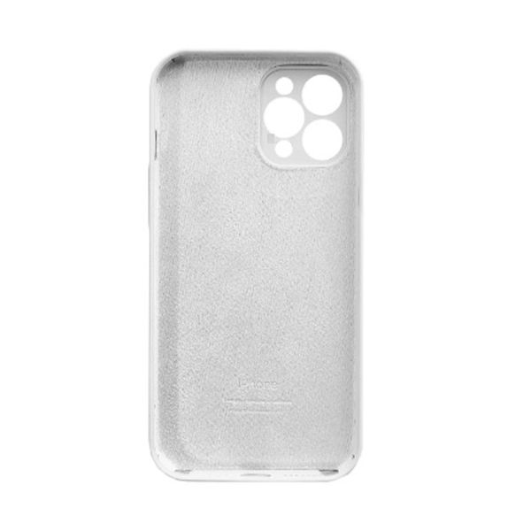 Чехол Original Soft Touch Case for iPhone 11 Pro White with Camera Lens