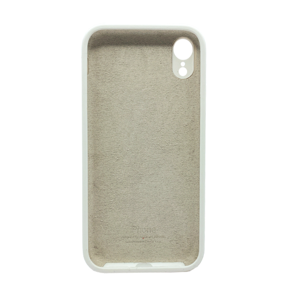 Чохол Soft Touch для Apple iPhone XR White with Camera Lens Protection