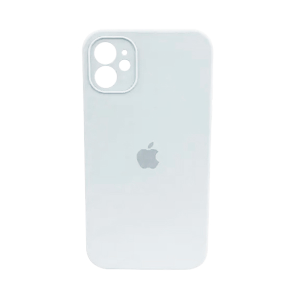 Чехол Original Soft Touch Case for iPhone12 White with Camera Lens